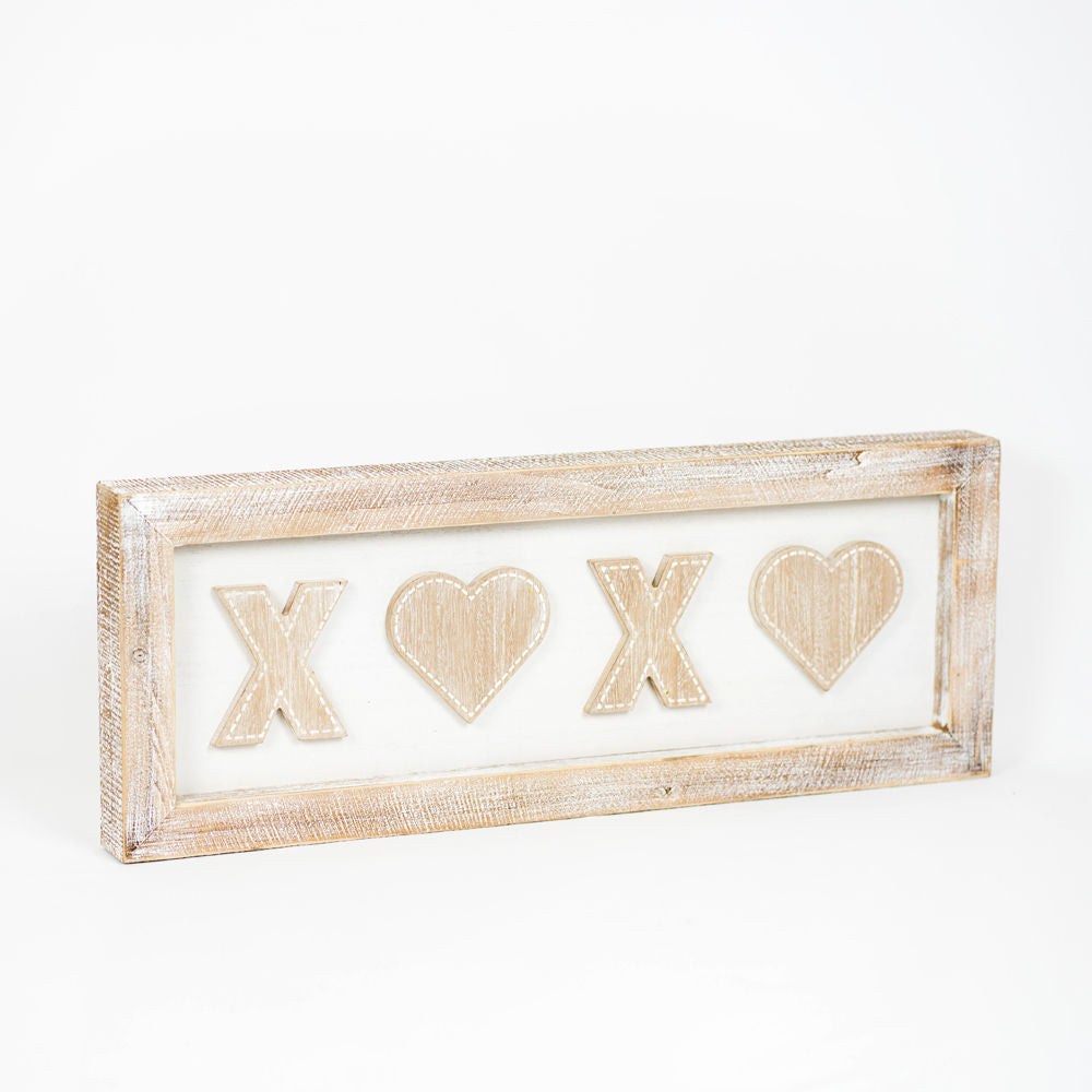 HOPE/XOXO, reversible sign - The Nifty Decor