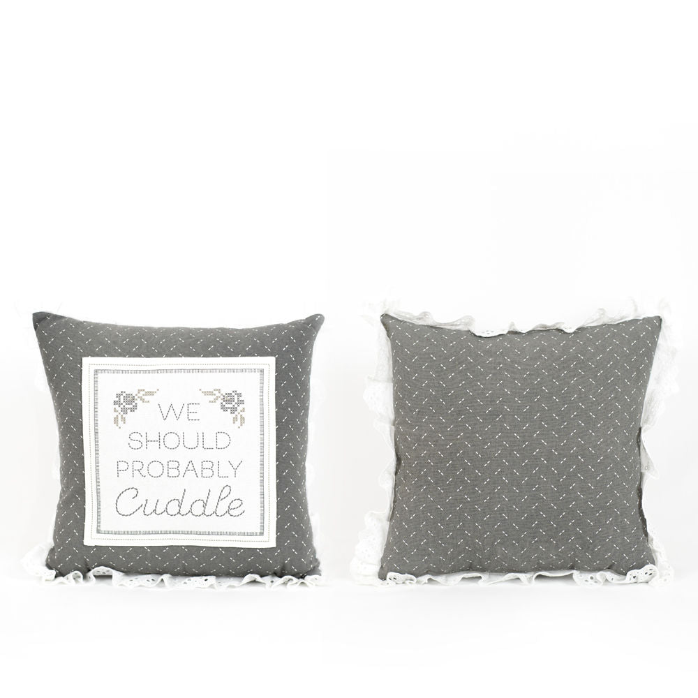 CUDDLE, reversible pillow - The Nifty Decor