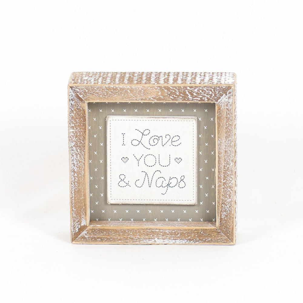NAP/CUDDLE Reversible sign - The Nifty Decor