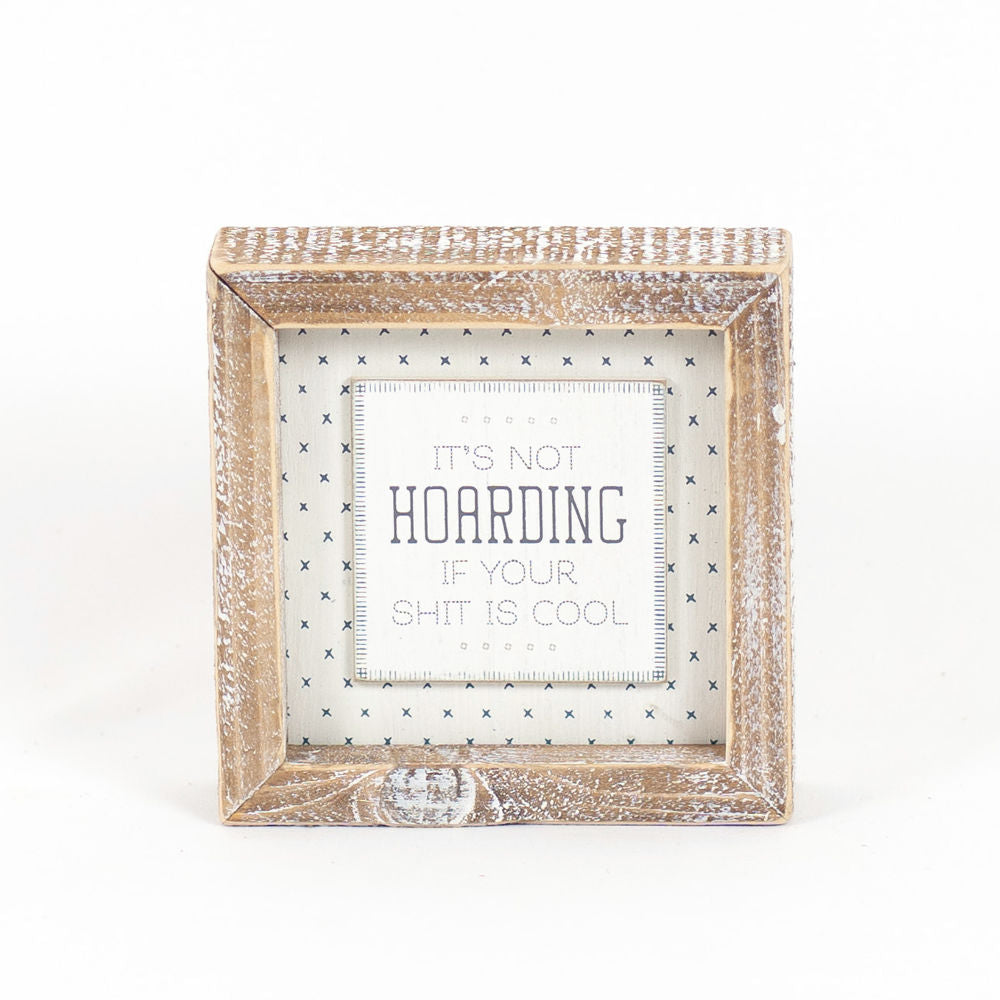STIR/HOARDING Reversible sign - The Nifty Decor
