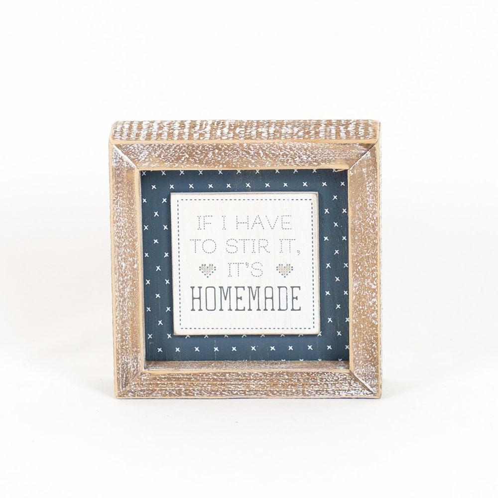 STIR/HOARDING Reversible sign - The Nifty Decor