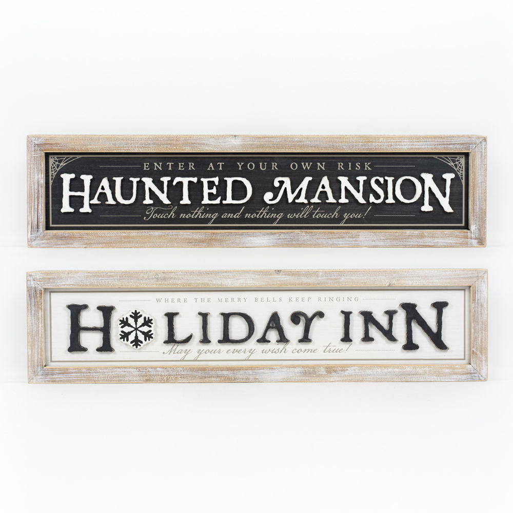 Reversible wooden frame - MANSION-INN - Bombay Mercantile