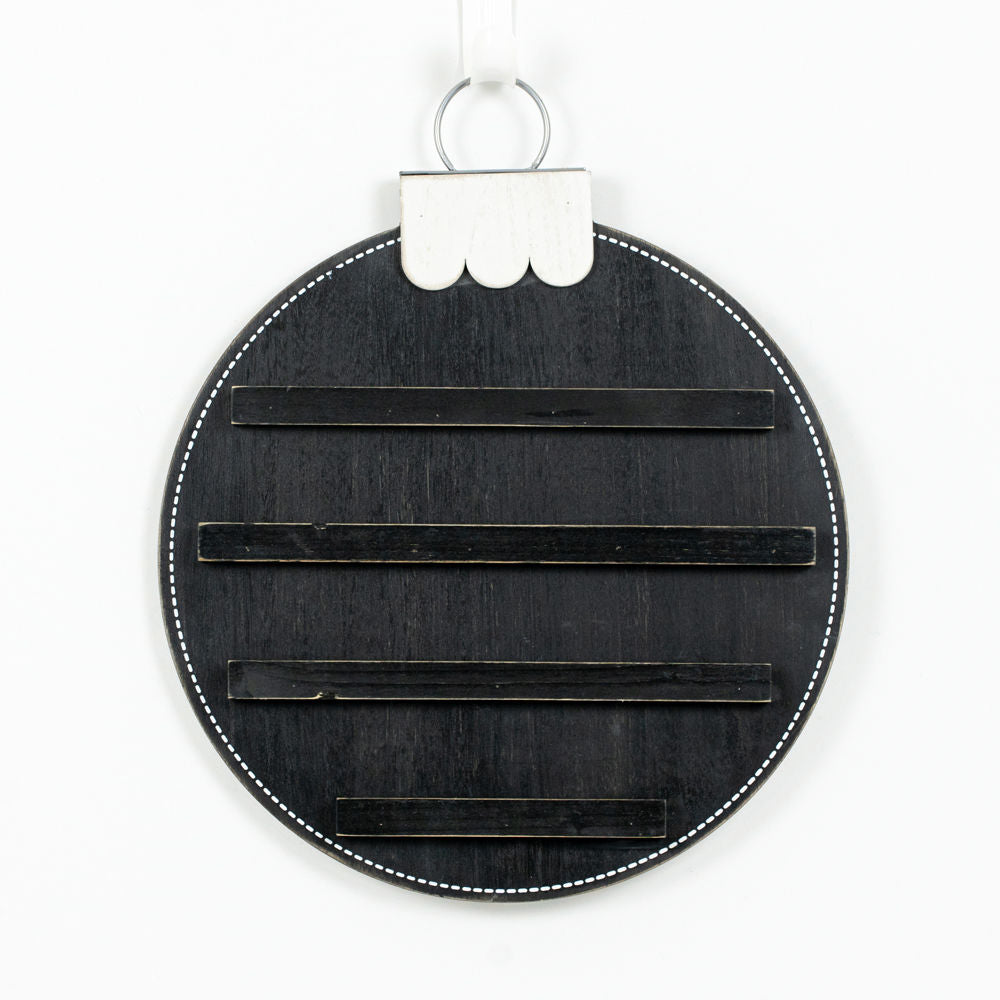 Round wooden black LETTERBOARD - Bombay Mercantile