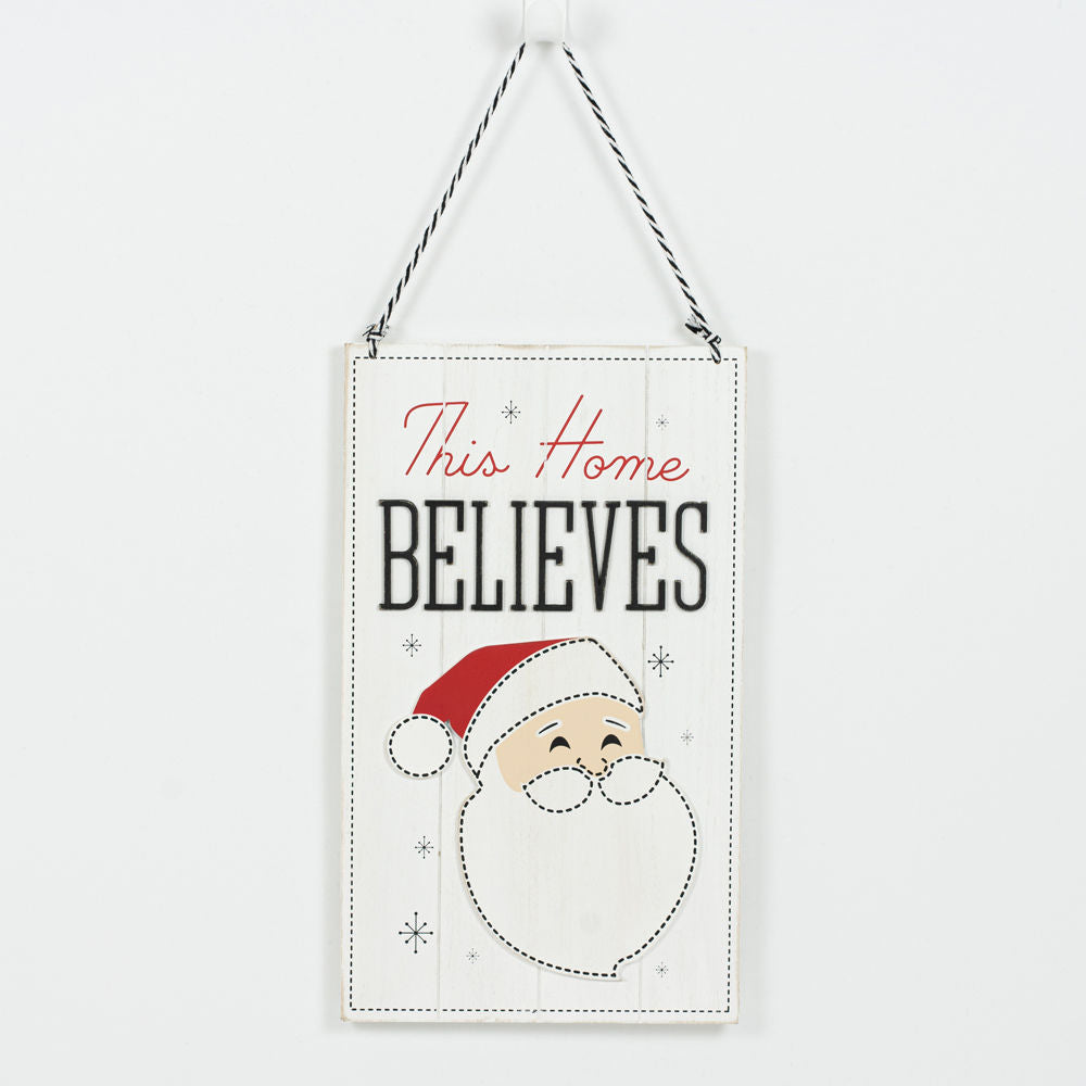 Hanging Wood framed sign CRSSNG - Bombay Mercantile