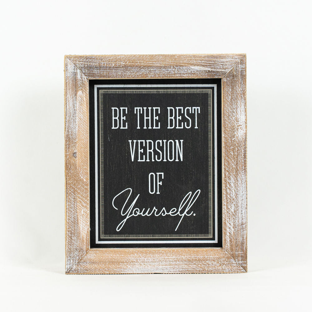 Reverse Wood framed JOLLY-BEST - Bombay Mercantile