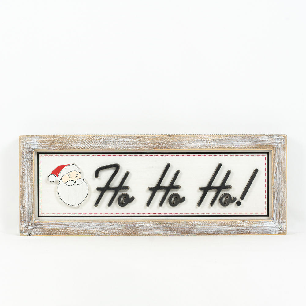 Reverse wood framed sign HOHO- DREAMS - Bombay Mercantile