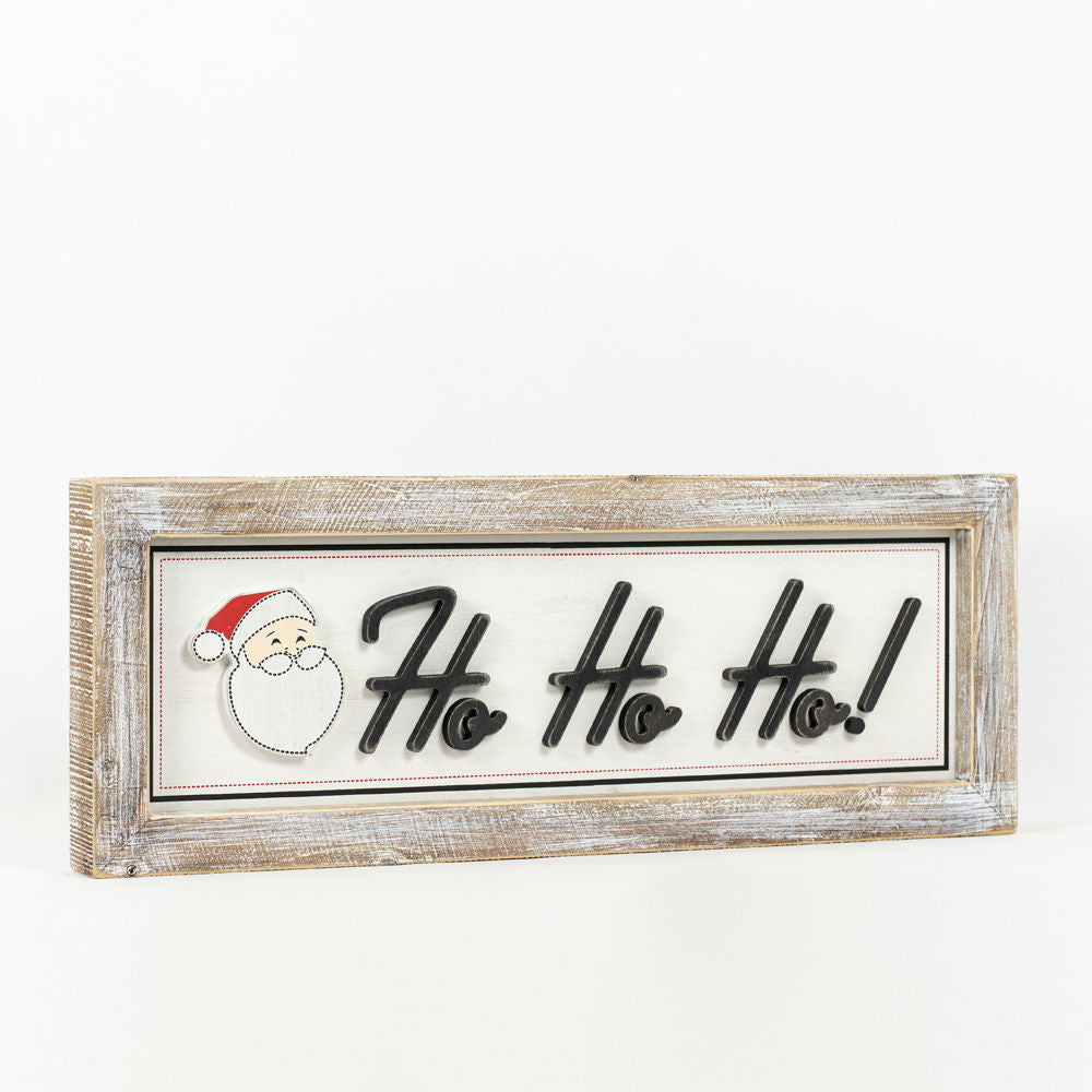 Reverse wood framed sign HOHO- DREAMS - Bombay Mercantile