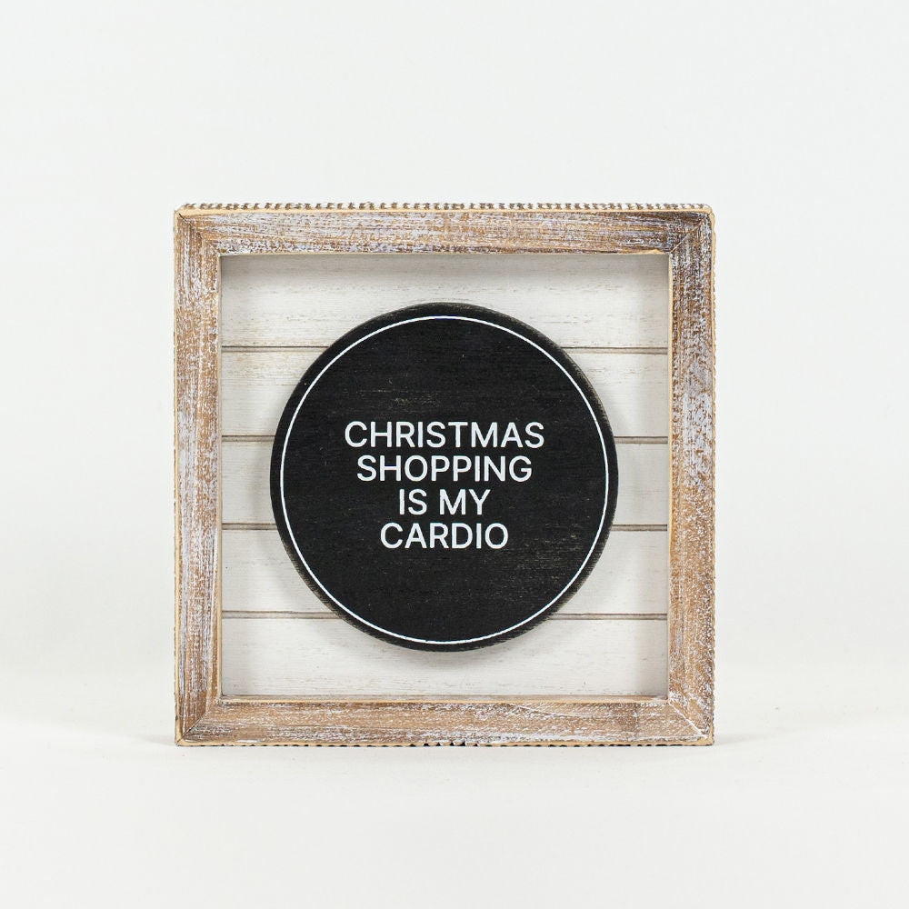 Reverse CHRISTMAS -  WORK.. Shiplap Sign - Bombay Mercantile