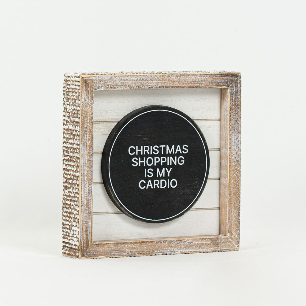 Reverse CHRISTMAS -  WORK.. Shiplap Sign - Bombay Mercantile