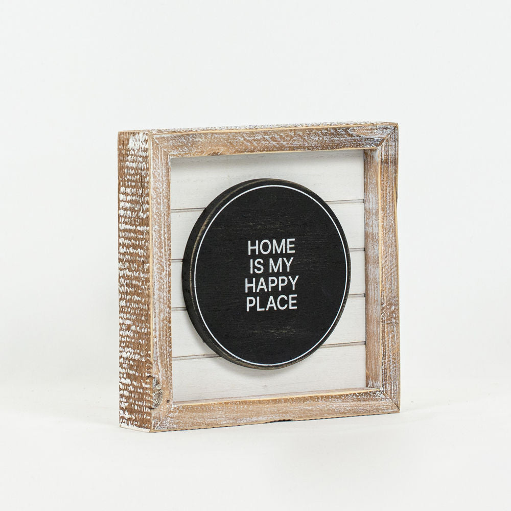 Reverse COCOA- HOME.. Shiplap Sign - Bombay Mercantile