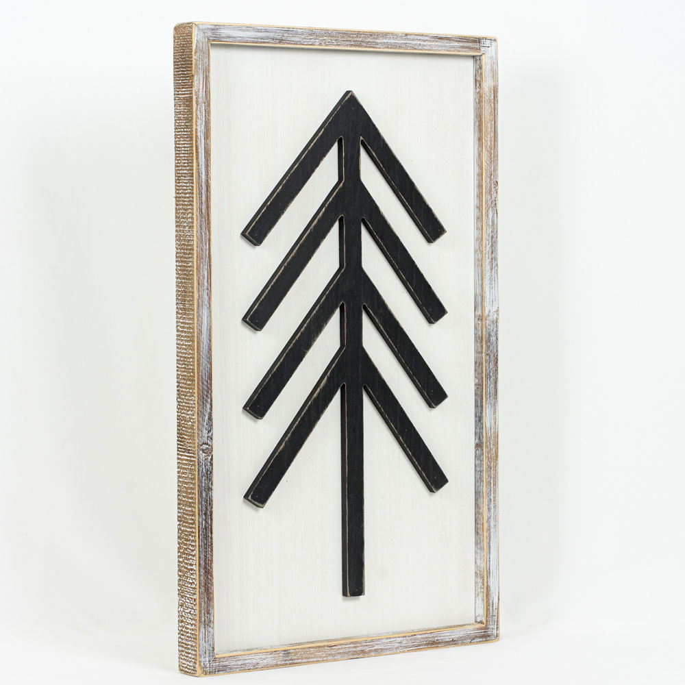 Reverse TREE BE KIND framed Sign - Bombay Mercantile