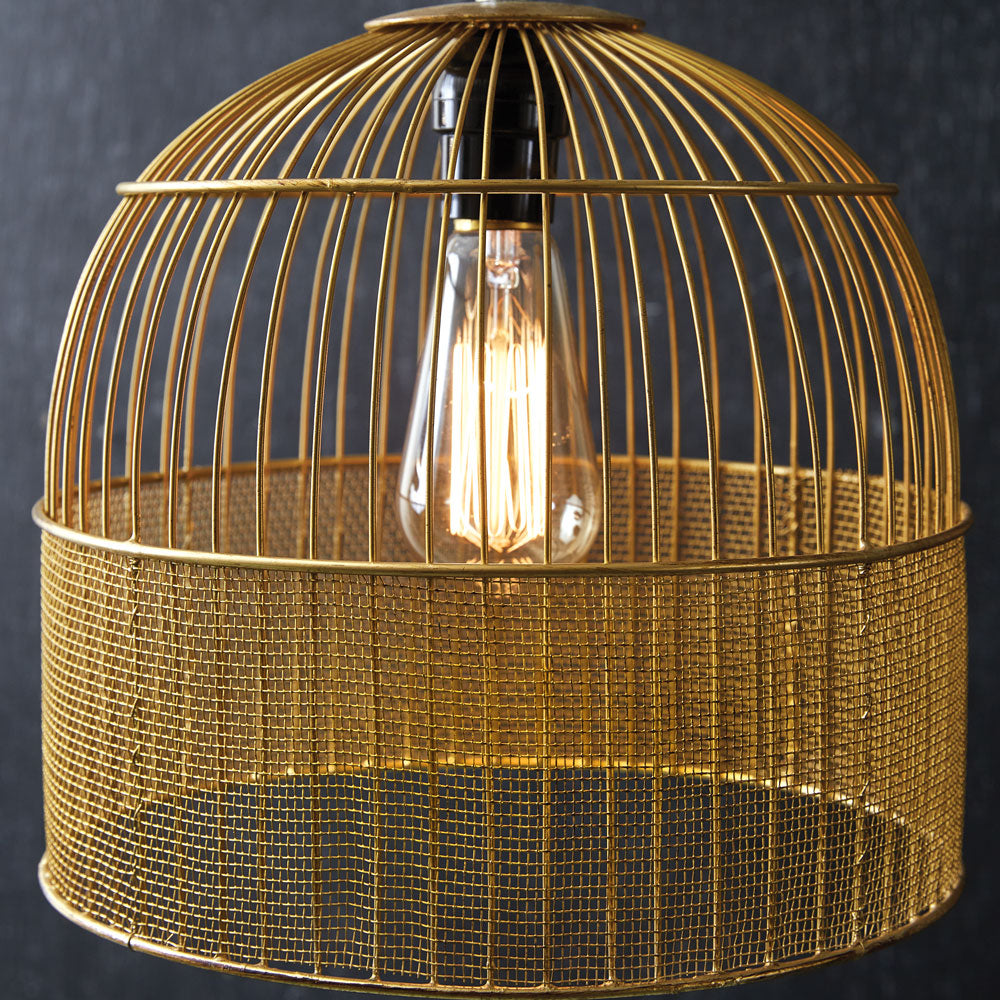 Bird Cage Pendant Light - Bombay Mercantile