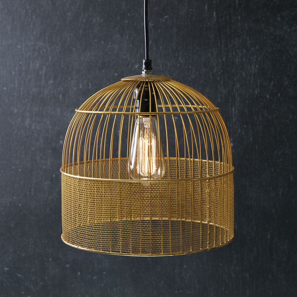 Bird Cage Pendant Light - Bombay Mercantile