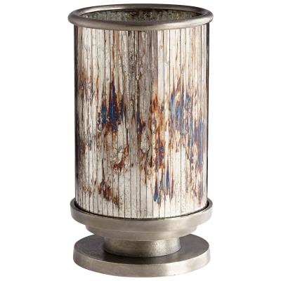 Nickel Finish cylindrical Vase - The Nifty Decor