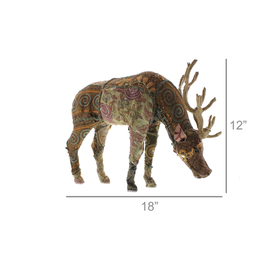 Bavarian Forest Stag Grazing - Large - The Nifty Decor