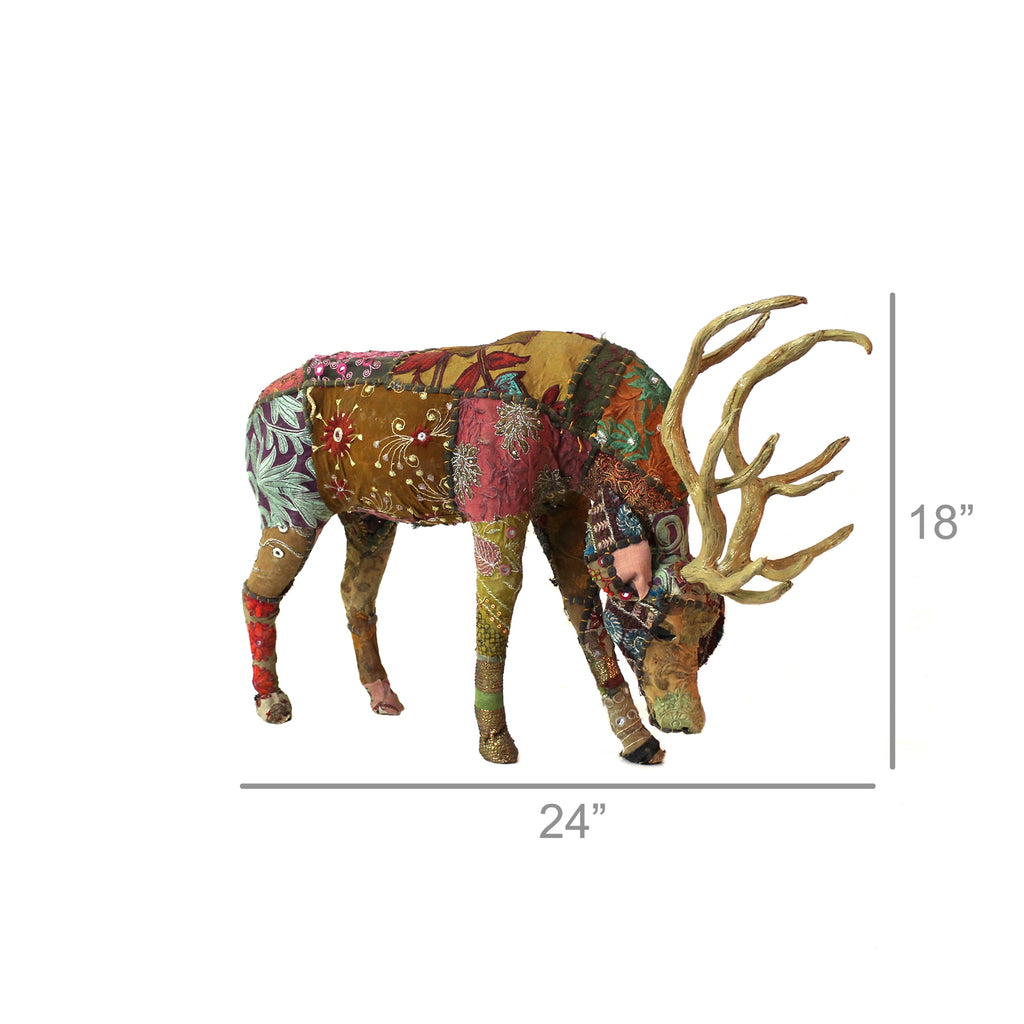 Bavarian Forest Stag Grazing - XL - The Nifty Decor