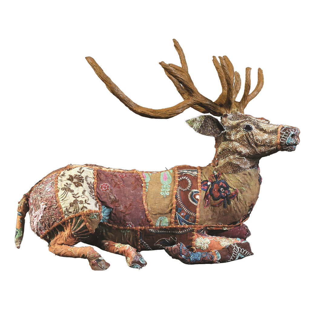 Bavarian Forest Stag Sitting - The Nifty Decor