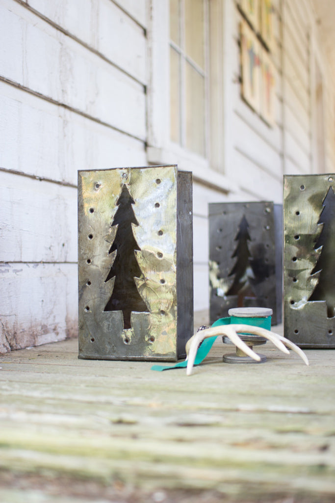 Christmas tree lanterns, Set of 6 - The Nifty Decor