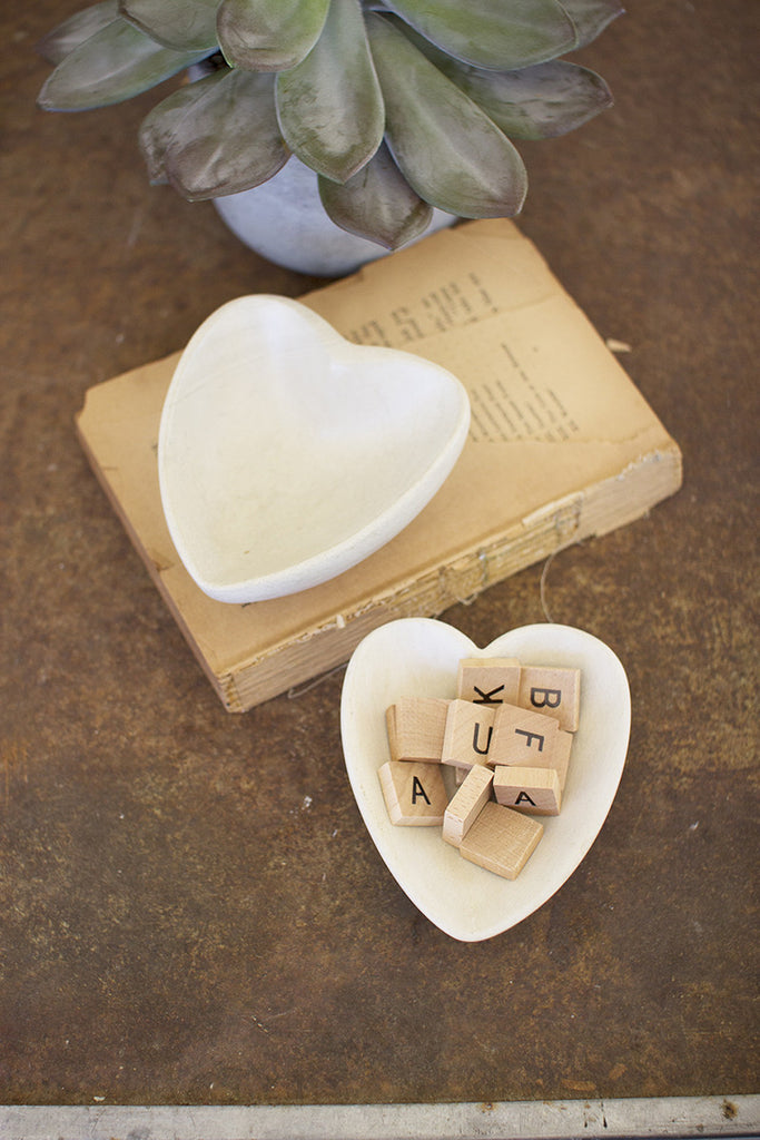 White heart bowl - The Nifty Decor