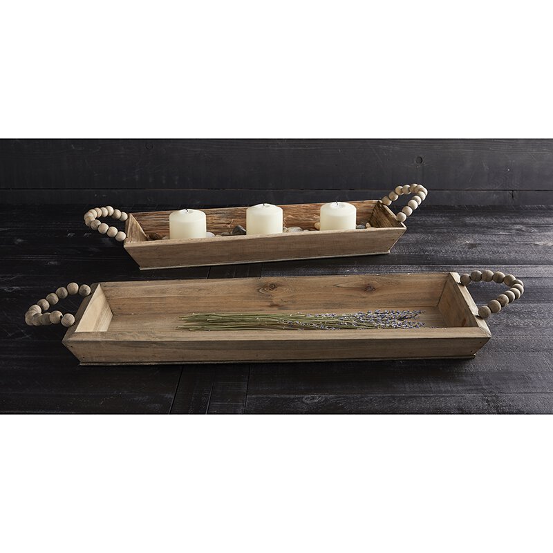 Wooden Tray - Small - Bombay Mercantile