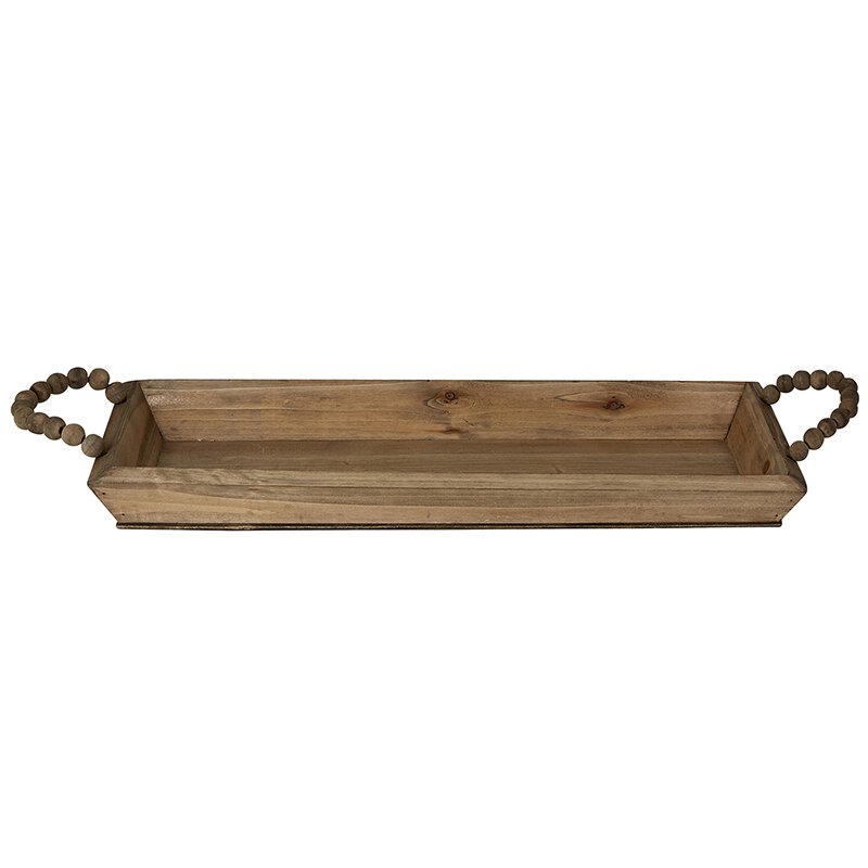 Wooden Tray - Large - Bombay Mercantile