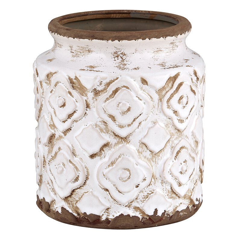 Cream Bottle Vase - Bombay Mercantile