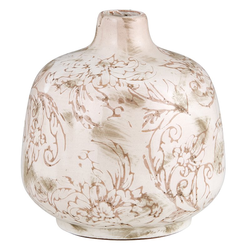 Floral print Bud Vase - Bombay Mercantile