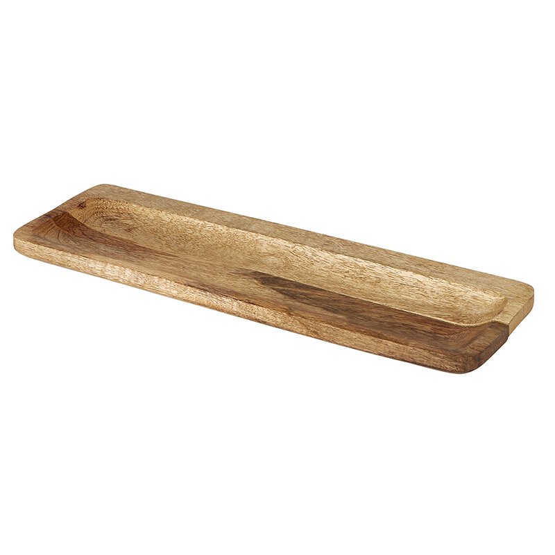 Wooden Rectangular Tray - Bombay Mercantile