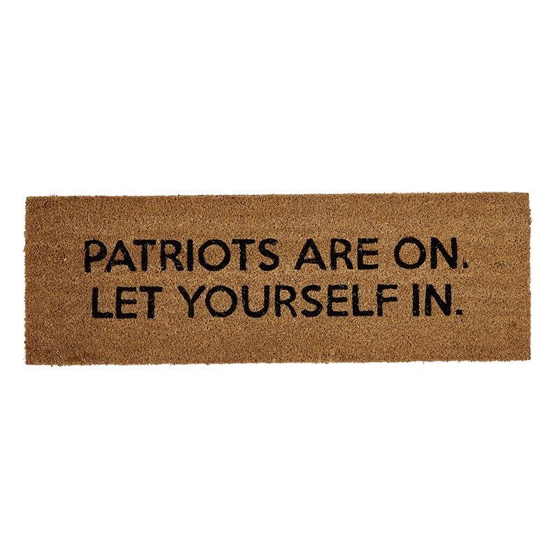 Door Mat - Patriots Are On - Bombay Mercantile