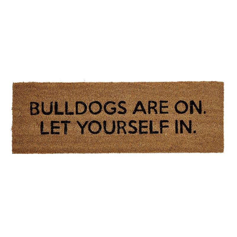 Door Mat - Bulldogs Are On - Bombay Mercantile