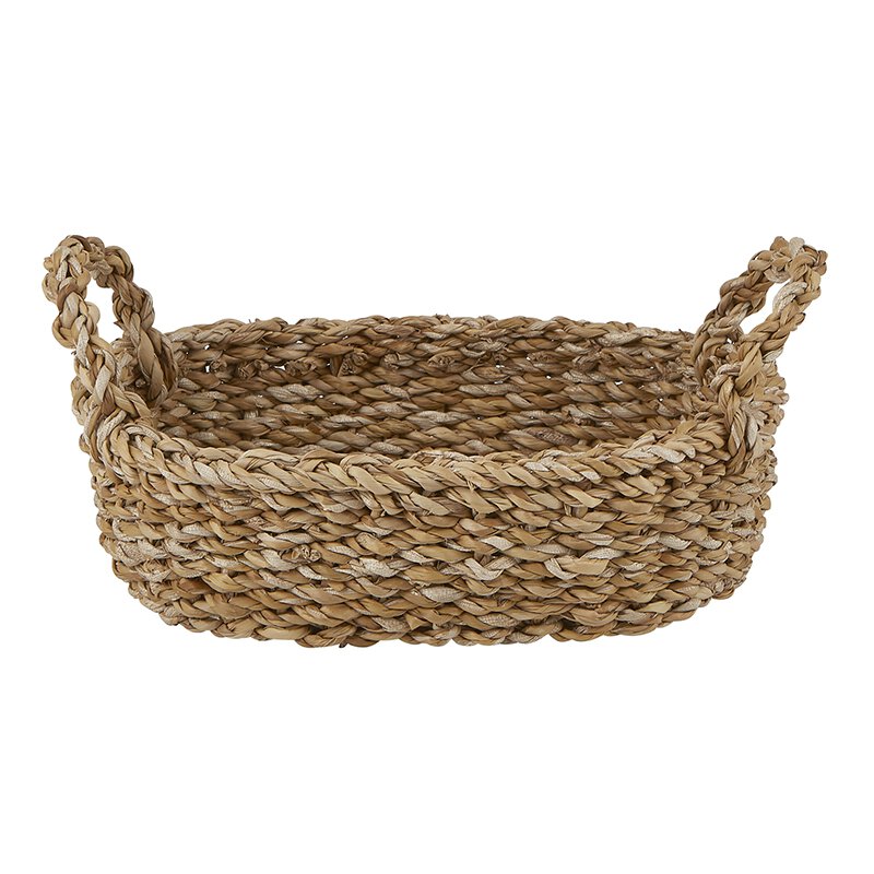 Oval Tray Basket Set - Bombay Mercantile