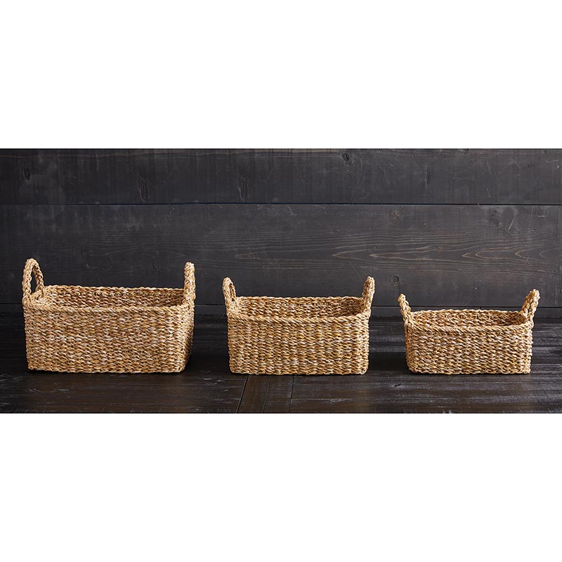 Rectangle Mini Basket Set - Bombay Mercantile