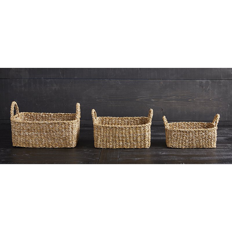 Rectangle Mini Basket Set - Bombay Mercantile
