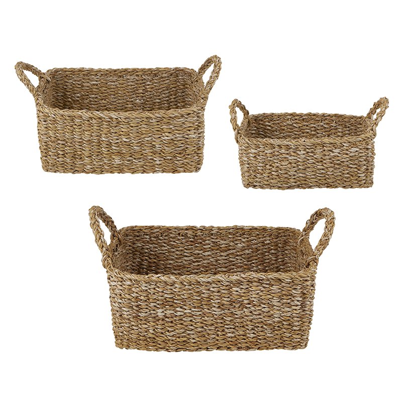 Rectangle Mini Basket Set - Bombay Mercantile