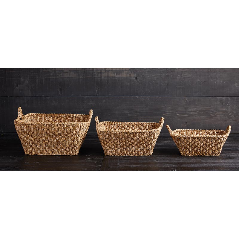 Rectangle Storage Basket Set - Bombay Mercantile