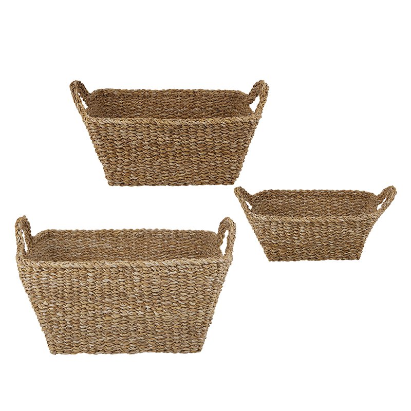 Rectangle Storage Basket Set - Bombay Mercantile