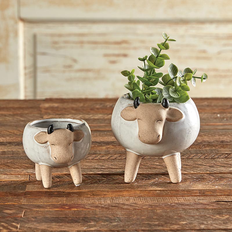 Cow Planter - Bombay Mercantile