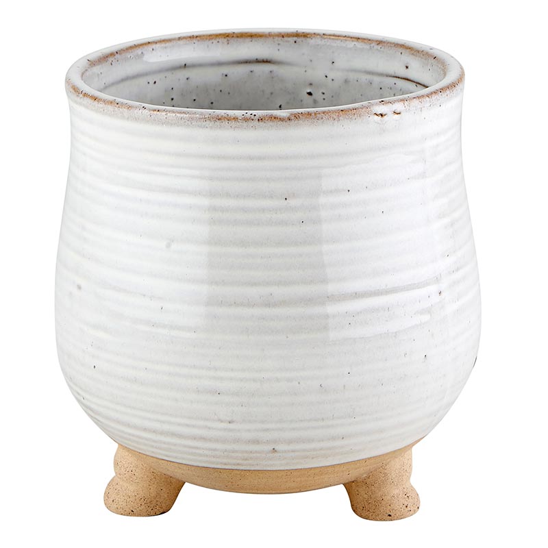 Round Pot with Legs - Bombay Mercantile