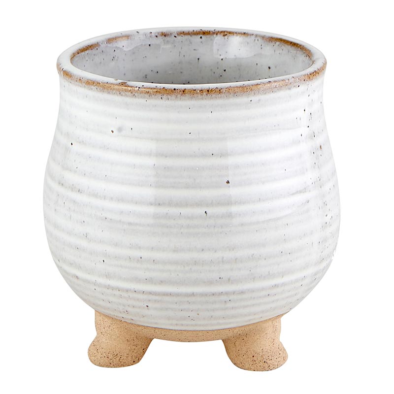 Round Pot with Legs - Bombay Mercantile