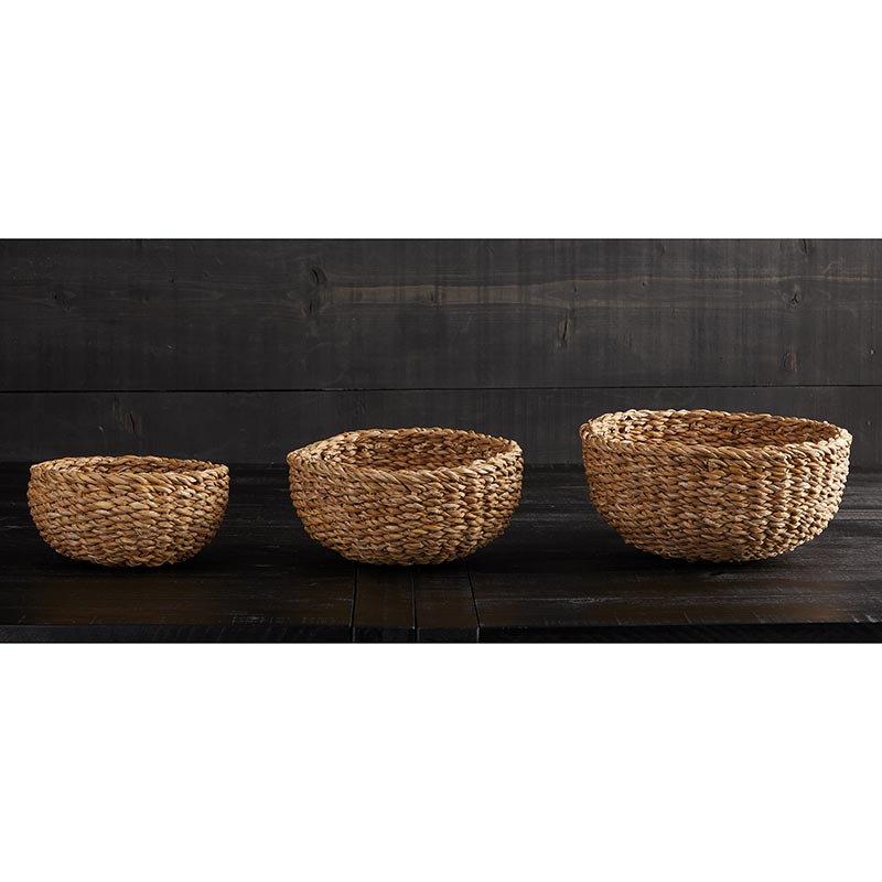 Sea Grass Basket Set - Bowl - Bombay Mercantile