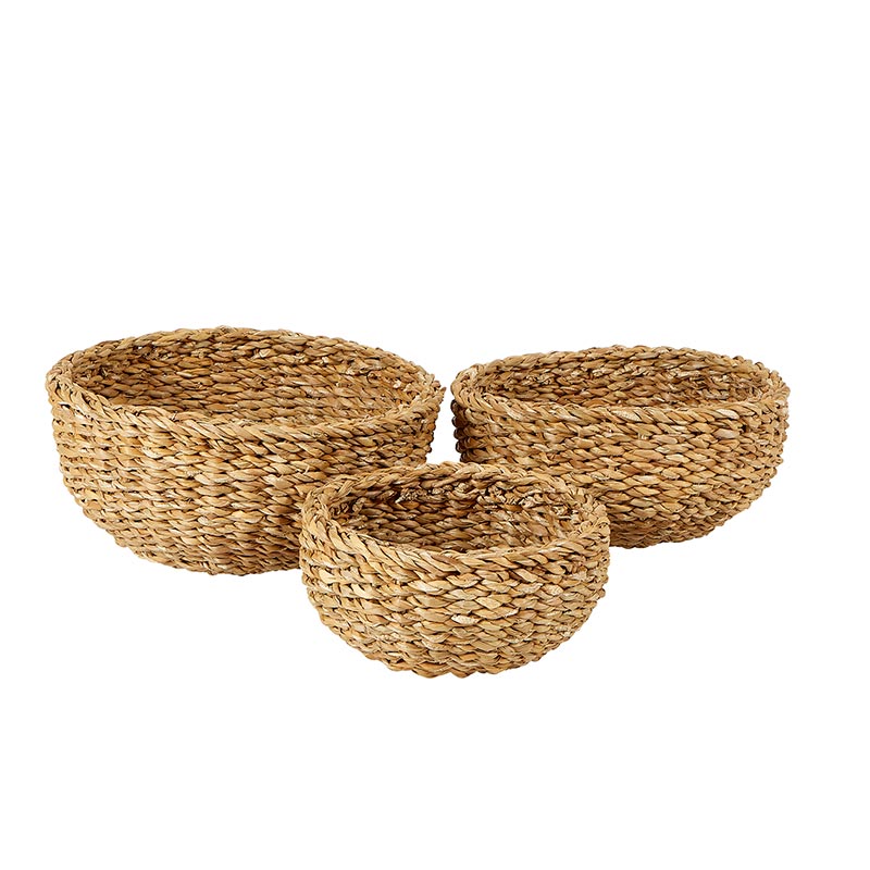 Sea Grass Basket Set - Bowl - Bombay Mercantile