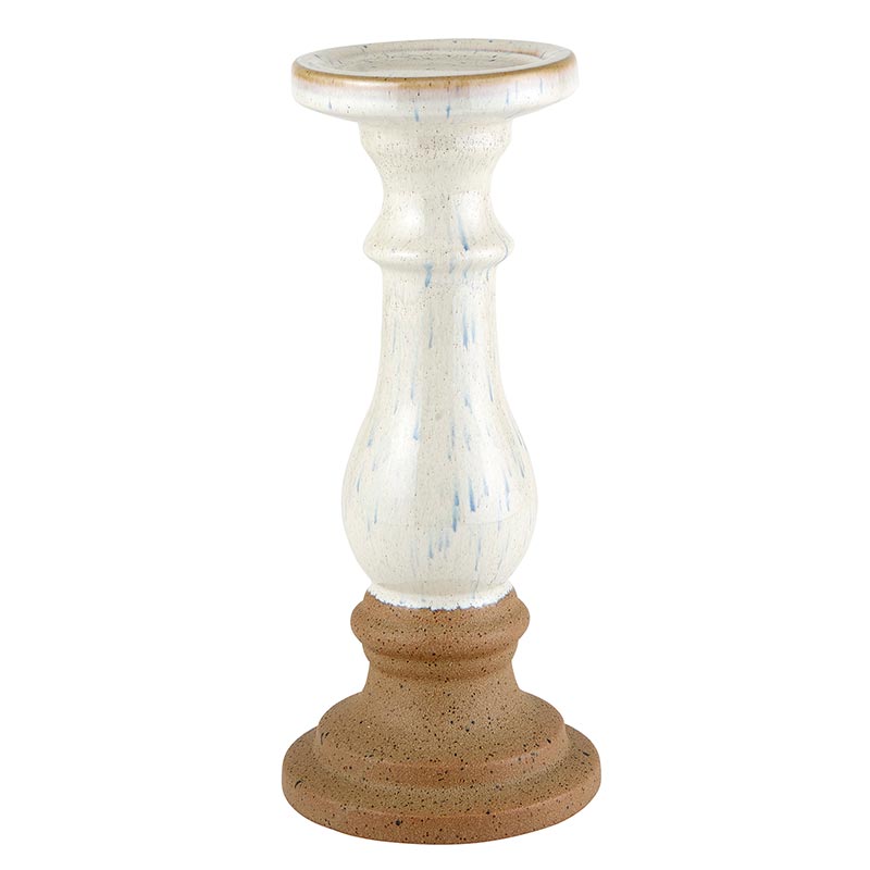 Ceramic Candlestick - Bombay Mercantile