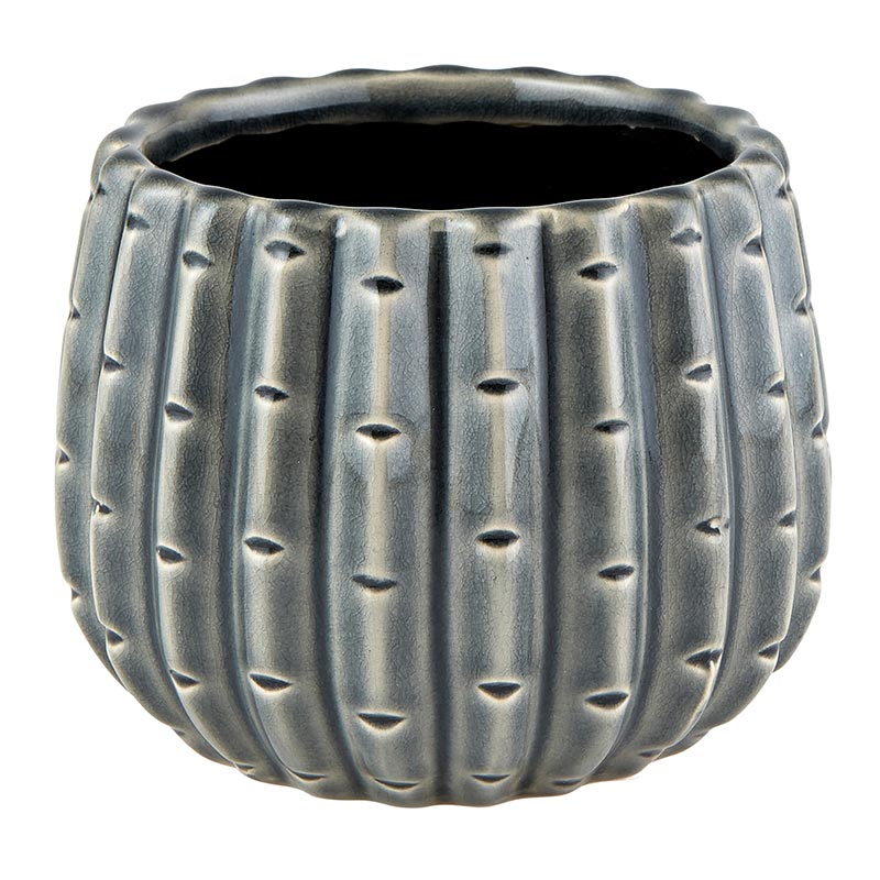 Blue Gray Planter - Bombay Mercantile