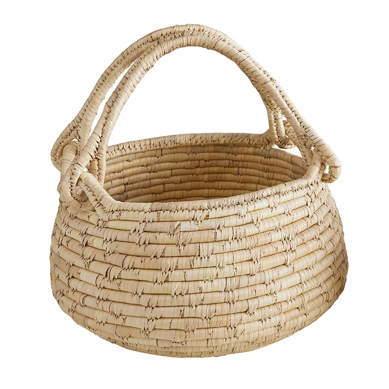 Seagrass Summer Basket - Bombay Mercantile