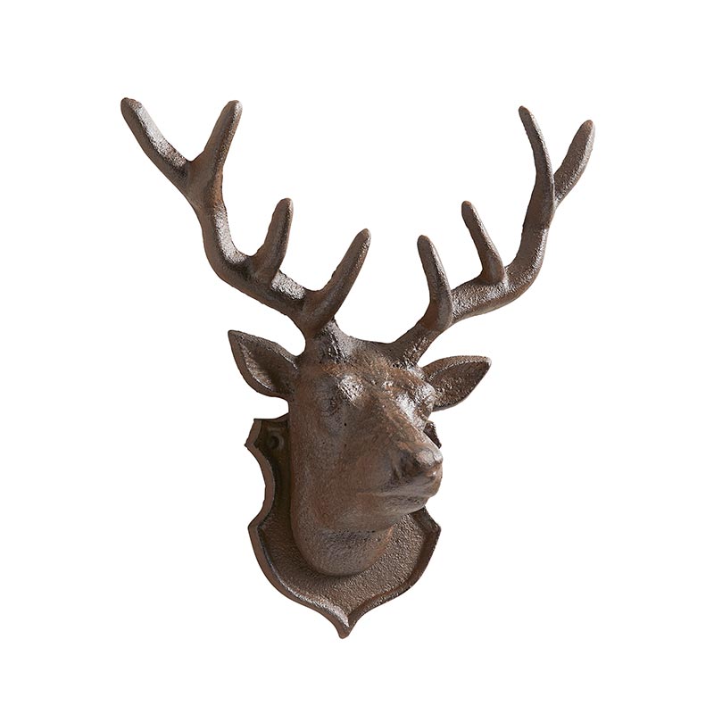 Cast Iron Décor - Deer, in increment of 2 - Bombay Mercantile