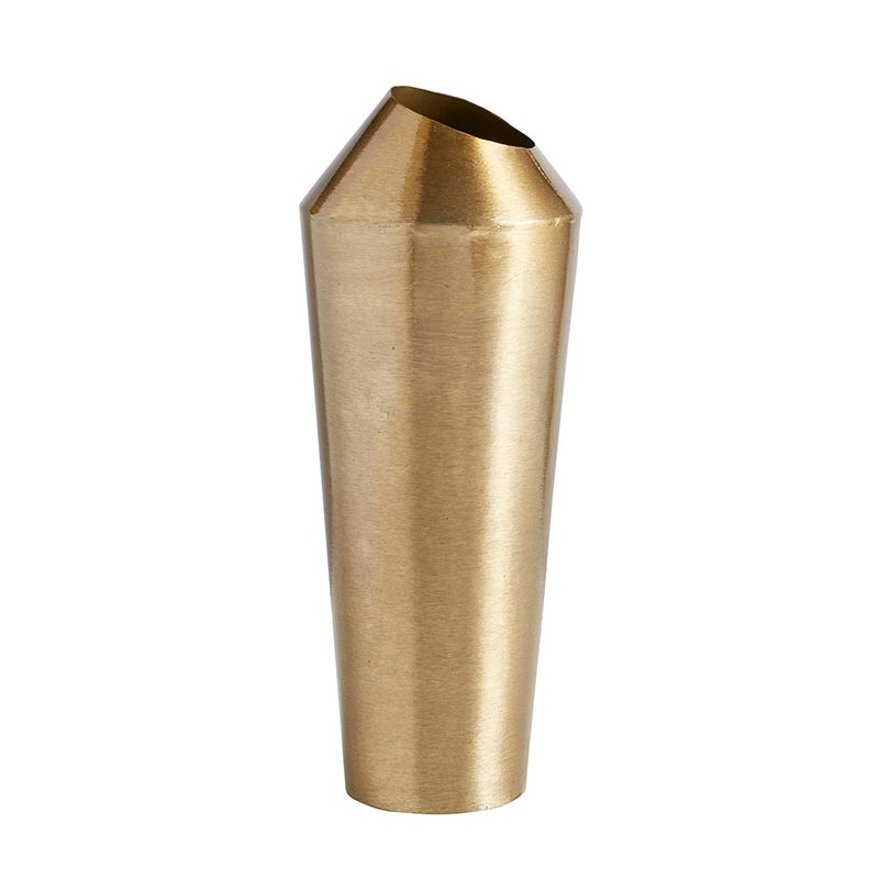 Vase - Matte Gold - Bombay Mercantile