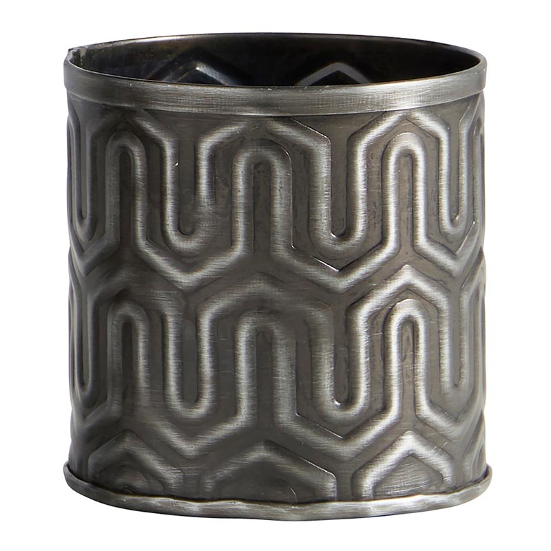 Black Zinc Holders - Bombay Mercantile