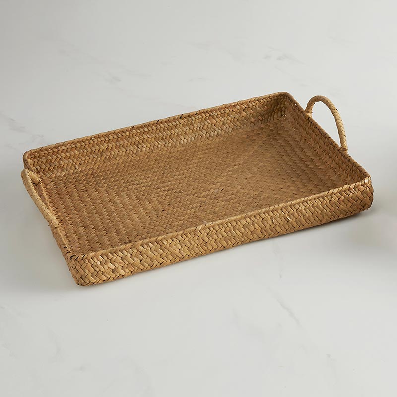 Rectangle Tray with Handles Set - Bombay Mercantile