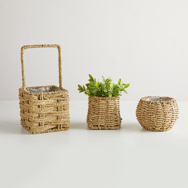 Round Basket - Bombay Mercantile
