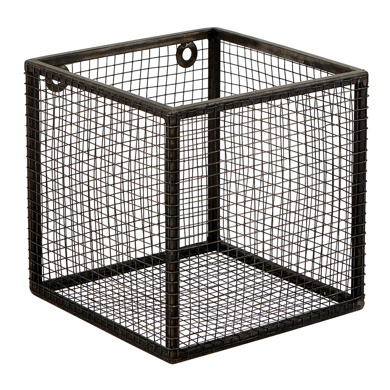 Square Wall Basket - Bombay Mercantile